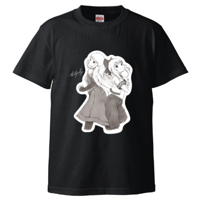 チョビさんのTシャツ(ブラック)
