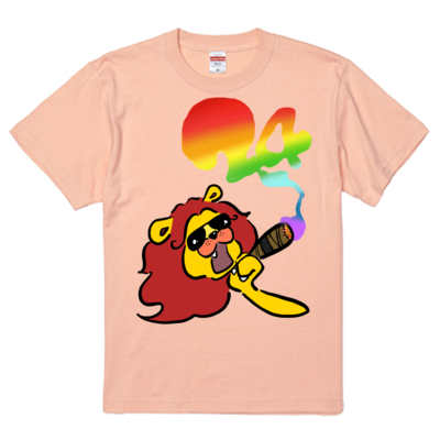 出し勝ちライオンくんTシャツCOLOR
