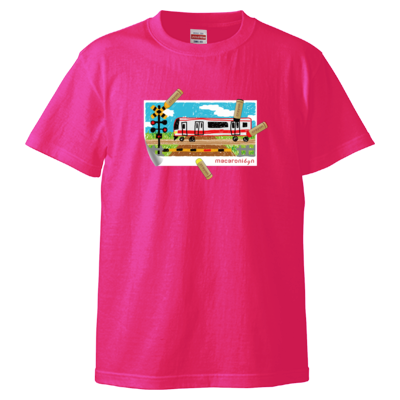おえかき踏切 Tシャツ