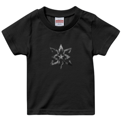MasuoTVサンプル 5.6オンス ハイクオリティー Tシャツ<キッズ>_モノクロ