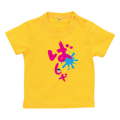 ばしゃTピンク(ベビーTシャツ)