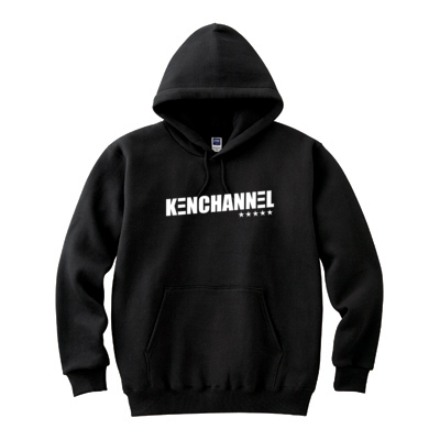 KENCHANNEL シルエットロゴ(フーデッドパーカー)