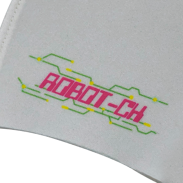 robot channelロボットチャンネル ロゴ マスクB(グレー)