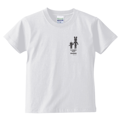 【脱獄ごっこ×ぼのぼのコラボ】Tシャツ(しまわれたぼのぼの) ホワイト<キッズ>