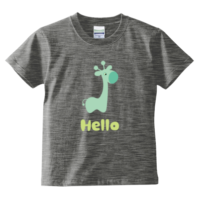 Hello Green(キッズTシャツ)