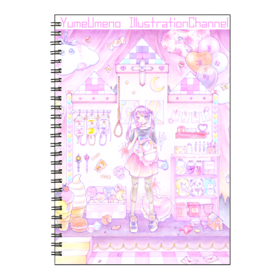 病みかわリングノートB5