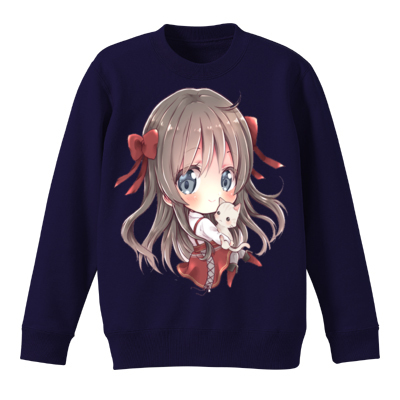 香風みりあ♪ ネックスウェット(長袖)