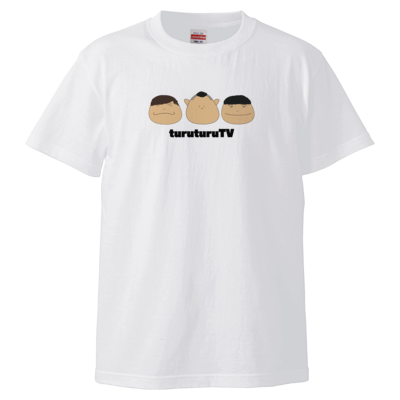つるリキポーク顔Tシャツ