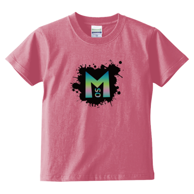 Gradation black(キッズTシャツ)