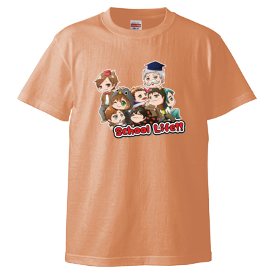 がっこうせいかつ Tシャツ