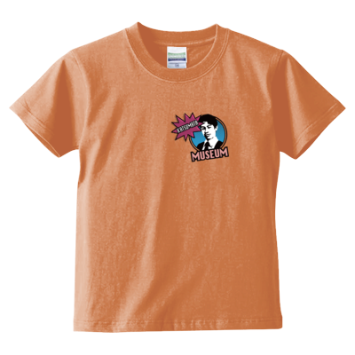 KATSUMATA MUSEUM(ブルーワンポイント) キッズTシャツ