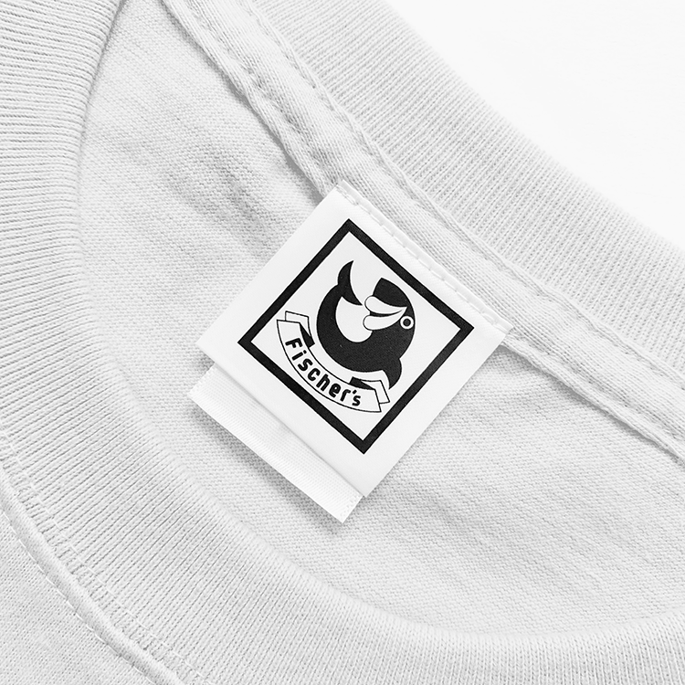 【フィッシャーズ】ロゴキッズTシャツ ブルーロゴ(背面)