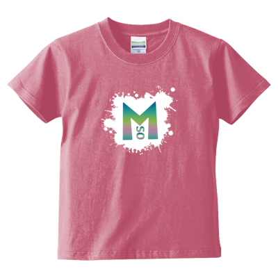 Gradation white(キッズTシャツ)