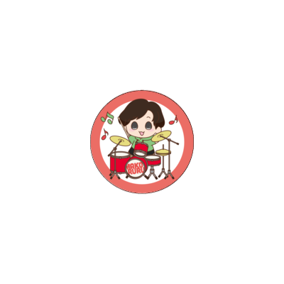 まこるるバッジ(小)