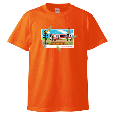 おえかき踏切 Tシャツ
