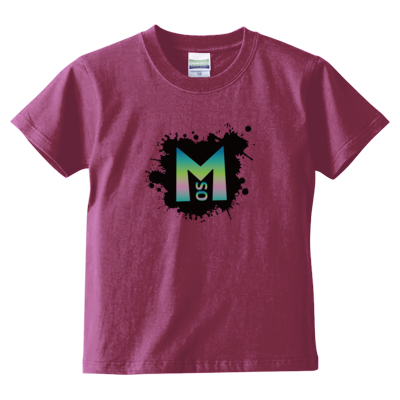 Gradation black(キッズTシャツ)