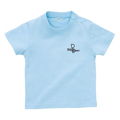 mulberry(英語表記)Tシャツ文字黒(ベビーTシャツ)