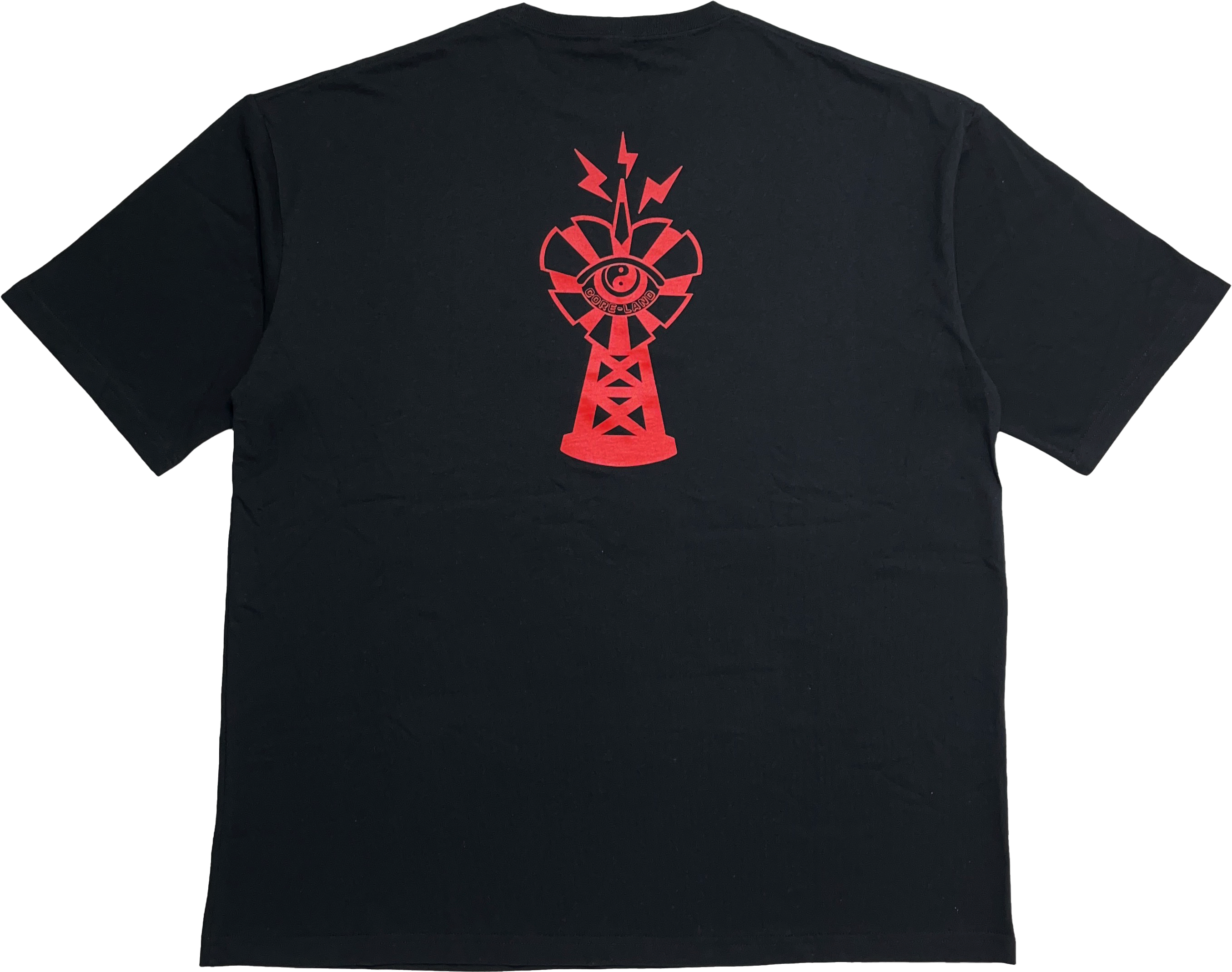 【CORE-LAND】オーバーサイズTシャツ(HEART CORE)