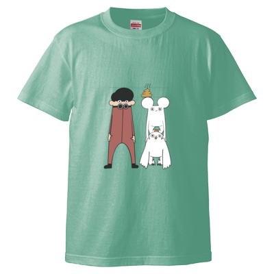 【はじめまして松尾です】うんこ1個分Tシャツ
