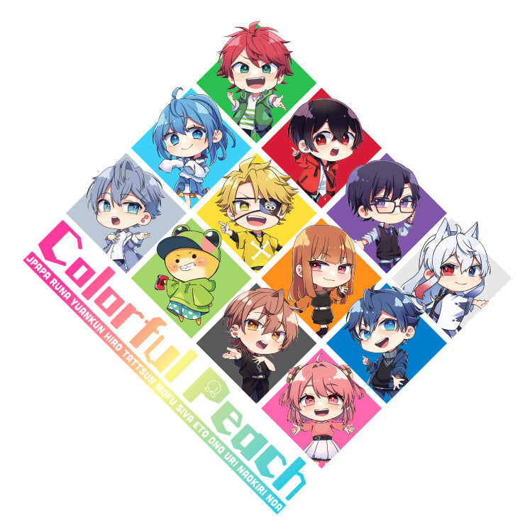 【カラフルピーチ】Tシャツ2023(大集合 Ver.)