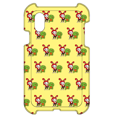 【まいぜんシスターズ】iPhone X ハードカバーケース_パターン