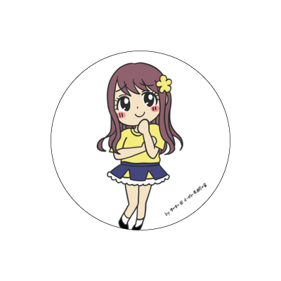 【限定】黄色子 缶バッジ 『100日後アイドル』