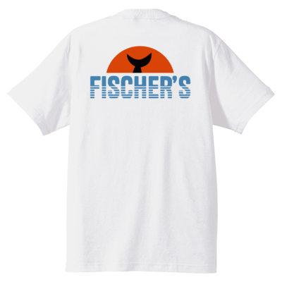 フィッシャーズサンプル 5.6オンス ハイクオリティー Tシャツ(ホワイト)_2