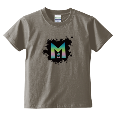 Gradation black(キッズTシャツ)