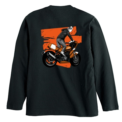 【のまさんち】ロングスリーブTシャツ B