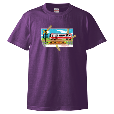 おえかき踏切 Tシャツ