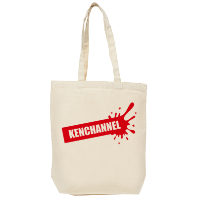 KENCHANNEL splash_red(キャンバストート(M))