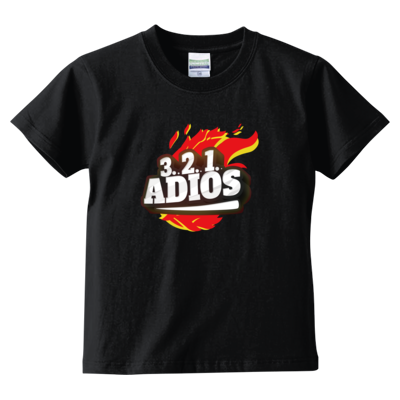 3.2.1 ADIOS FIRE(キッズTシャツ)