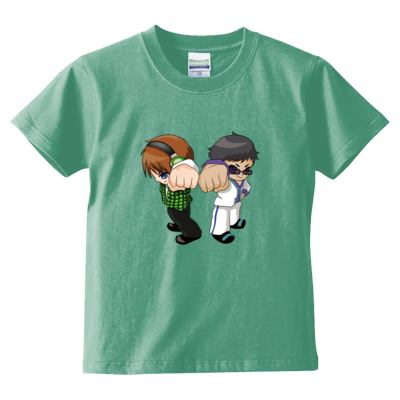 トムとマルク ver.2(キッズTシャツ)