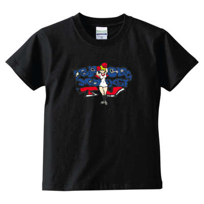 Space MonkeysTV デザインA(キッズTシャツ)