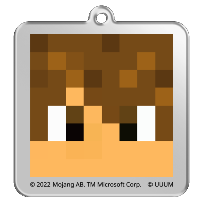 マイクラサンプル_MasuoTVアクリルキーホルダー
