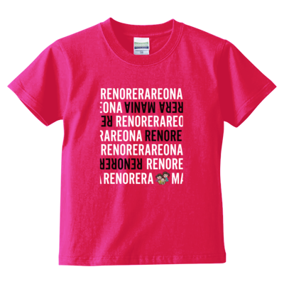 【RENORERA TV 2020】キッズTシャツ(トロピカルピンク)
