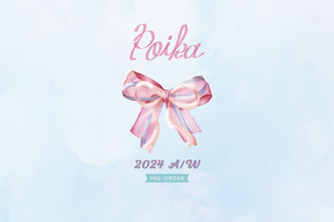 Poika 2024AW Collection 受注スタート！！