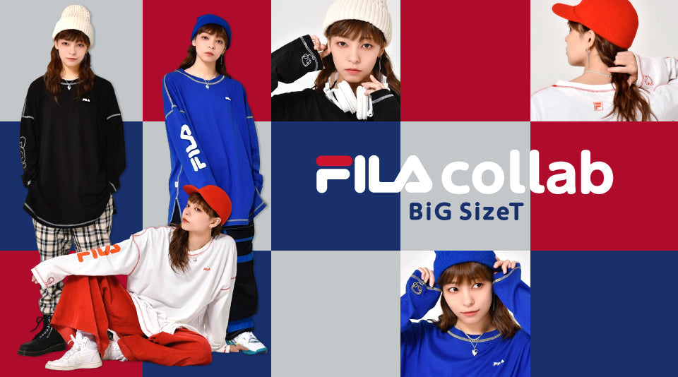 【JENNI】「FILA collab BiG Size T 」発売開始！！