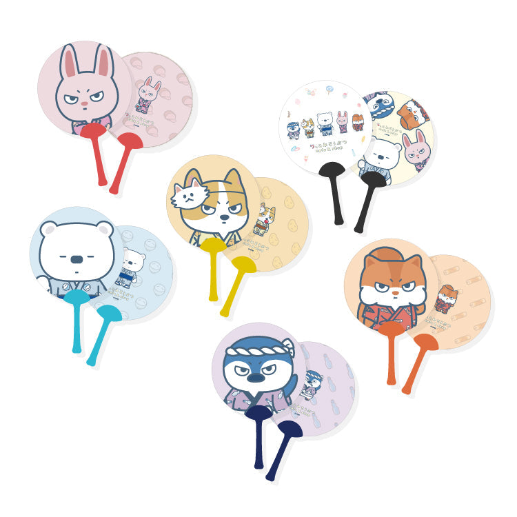【つっこみどうぶつ cafe&amp;shop】うちわ