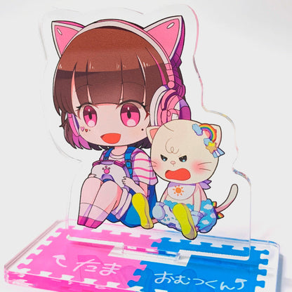 【TAMAchan】たまVSおむつくん！アクリルスタンド