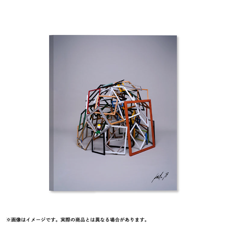 カンタの大冒険【人間】_登録者100万人突破記念スペシャルグッズ　ファブリックパネル「額」B　