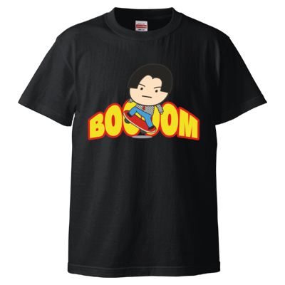 kaiseeeスケボーTシャツ(黒)