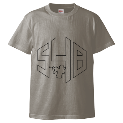 548連合軍Tシャツ　シンプル　カラーパターン①（前面にロゴ、裏面印刷なし）