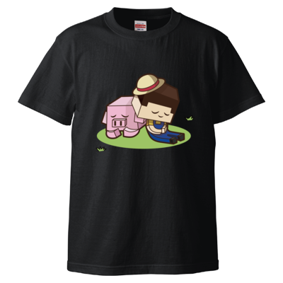 おやすみたこさん（5.6オンス ハイクオリティー Ｔシャツ）