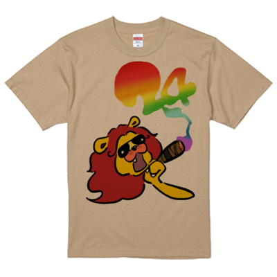 出し勝ちライオンくんTシャツCOLOR