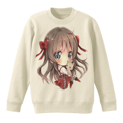 香風みりあ♪ ネックスウェット(長袖)