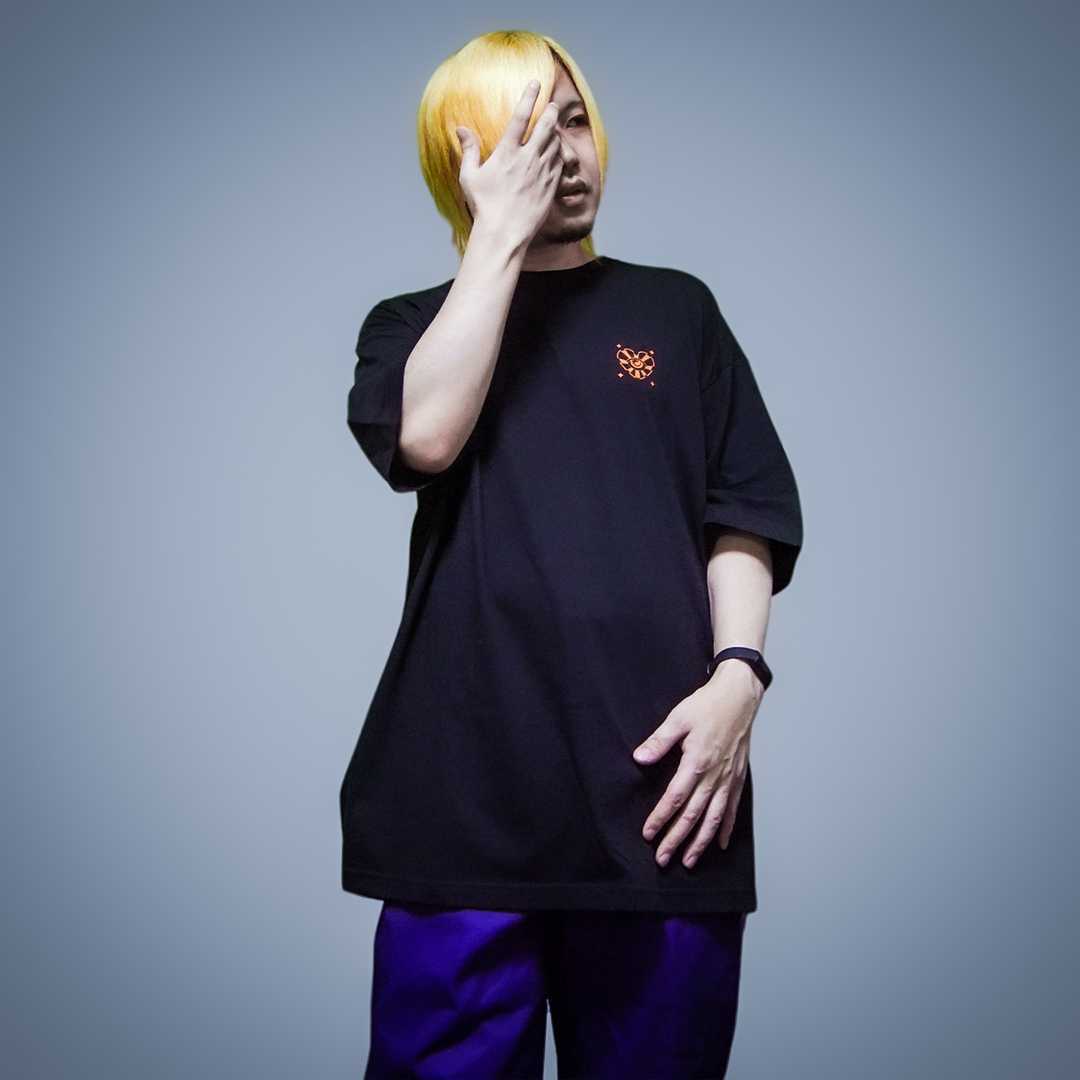 【CORE-LAND】オーバーサイズTシャツ(HEART CORE)
