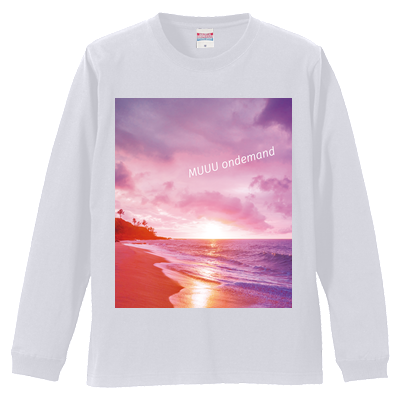 【サンプル対応品】オンデマンド転写 5.6オンス ロングスリーブTシャツ（1.6インチリブ）