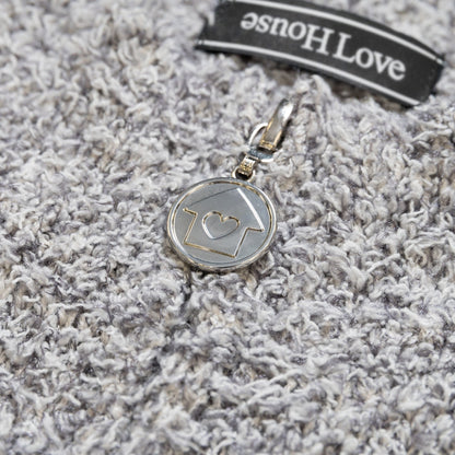 【House Love】Melange Knit Zip Cardigan