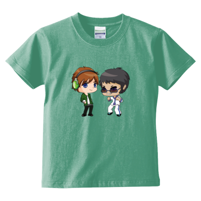 トムとマルク ver.1(キッズTシャツ)